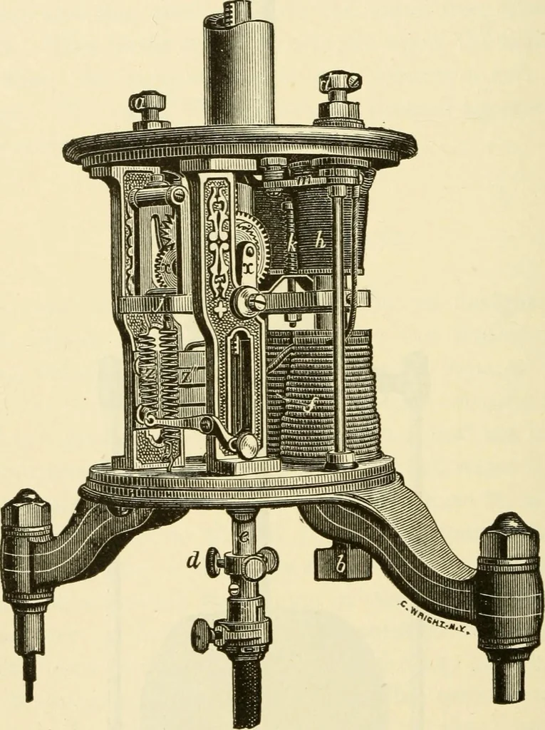 An illustration from Dynamo-electricity: its generation, application, transmission, storage and measurement, 1884, leaf 447