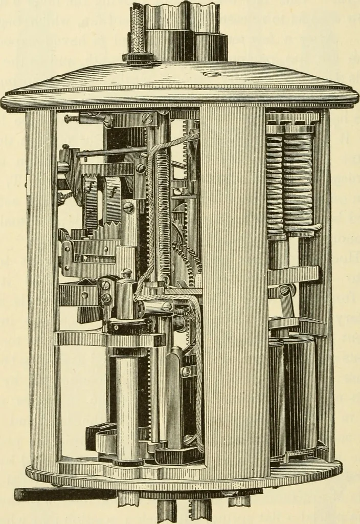 An illustration from Dynamo-electricity: its generation, application, transmission, storage and measurement, 1884, leaf 483