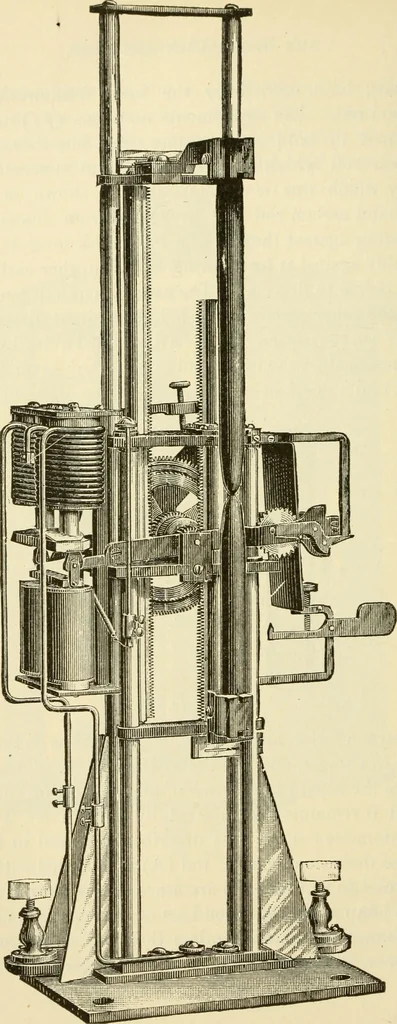 An illustration from Dynamo-electricity: its generation, application, transmission, storage and measurement, 1884, leaf 485