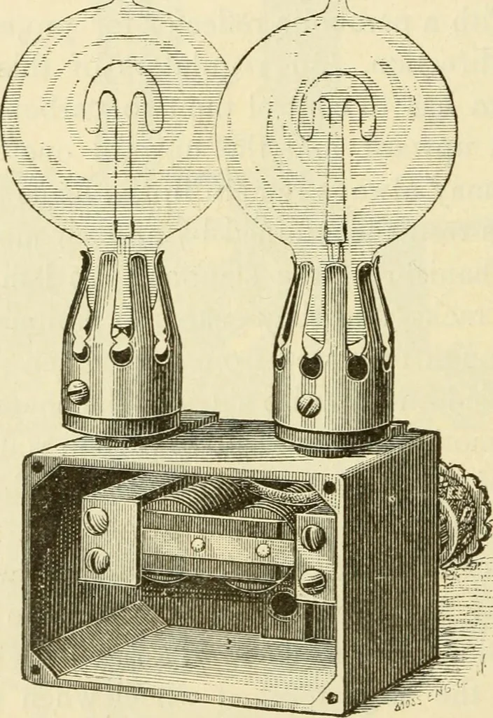 An illustration from Dynamo-electricity: its generation, application, transmission, storage and measurement, 1884, leaf 487