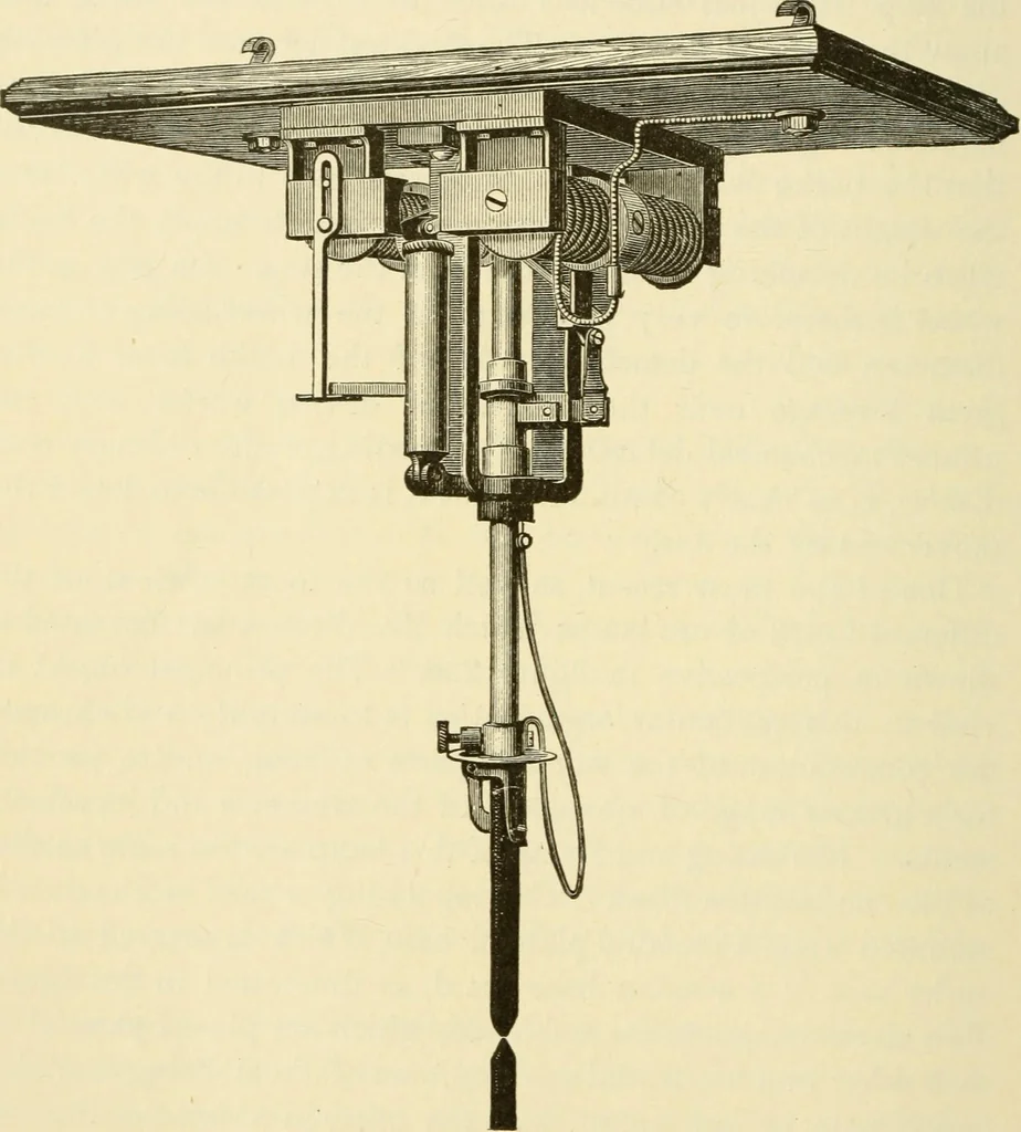 An illustration from Dynamo-electricity: its generation, application, transmission, storage and measurement, 1884, leaf 515