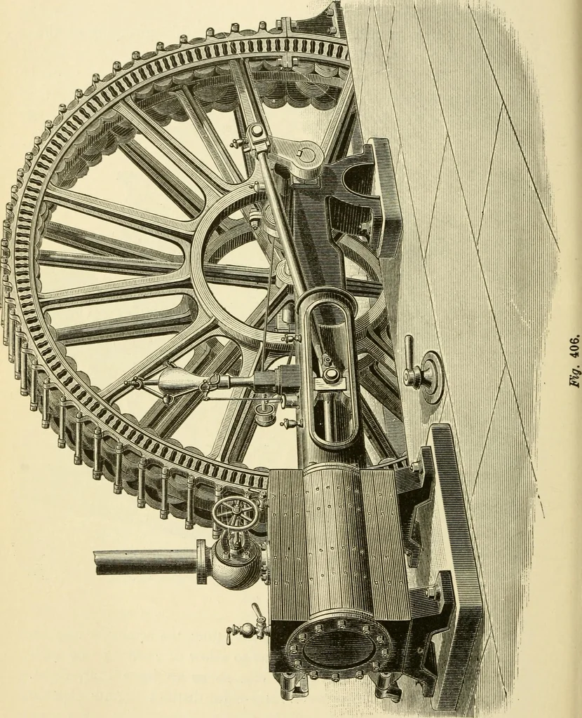 An illustration from Dynamo-electricity: its generation, application, transmission, storage and measurement, 1884, leaf 635