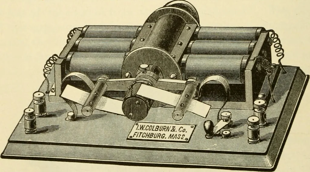 An illustration from Dynamo-electricity: its generation, application, transmission, storage and measurement, 1884, leaf 673
