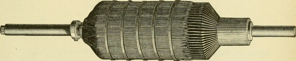 An illustration from Dynamo-electricity: its generation, application, transmission, storage and measurement, 1884, leaf 690
