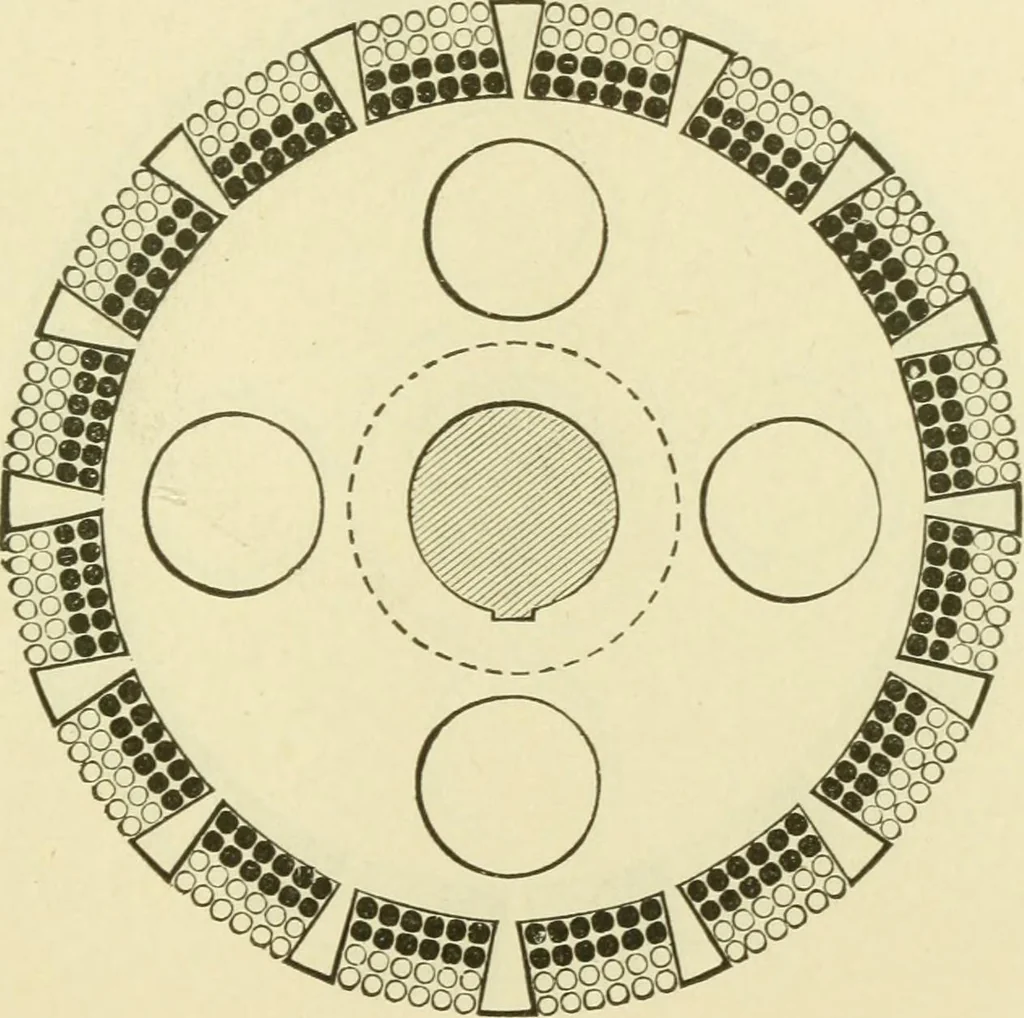 An illustration from Dynamo-electricity: its generation, application, transmission, storage and measurement, 1884, leaf 692