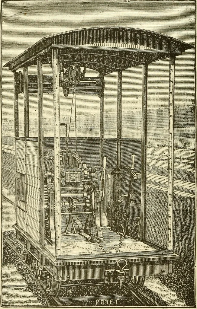 An illustration from Dynamo-electricity: its generation, application, transmission, storage and measurement, 1884, leaf 763