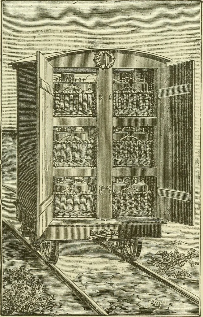 An illustration from Dynamo-electricity: its generation, application, transmission, storage and measurement, 1884, leaf 764