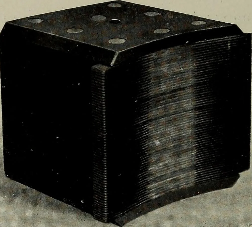 An illustration from Dynamo electric machinery; its design, construction, and operation; direct-current machines, 1915, leaf 102