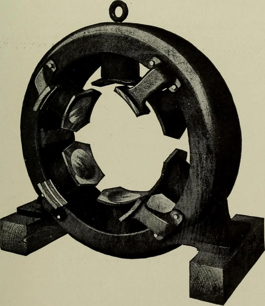 An illustration from Dynamo electric machinery; its design, construction, and operation; direct-current machines, 1915, leaf 103