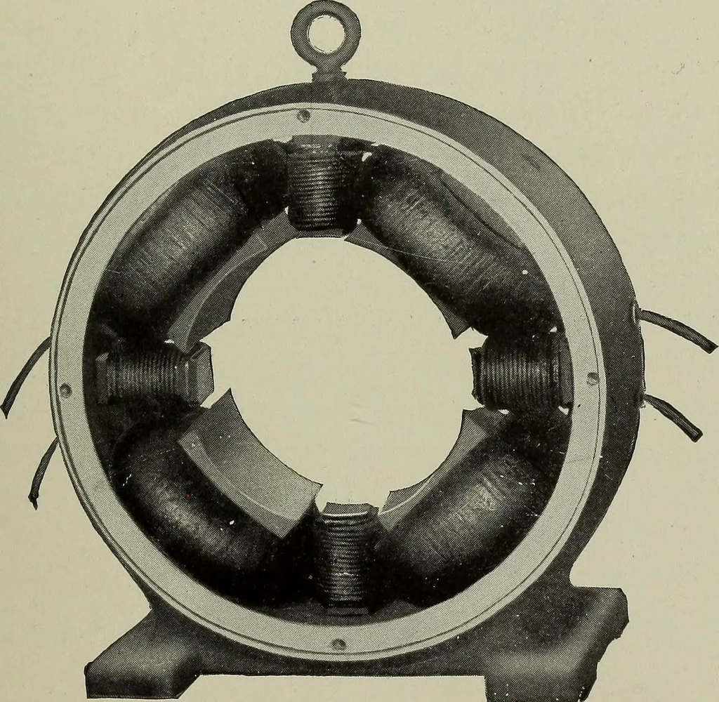 An illustration from Dynamo electric machinery; its design, construction, and operation; direct-current machines, 1915, leaf 133