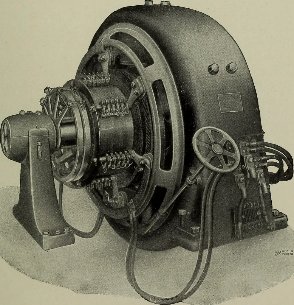 An illustration from Dynamo electric machinery; its design, construction, and operation; direct-current machines, 1915, leaf 195