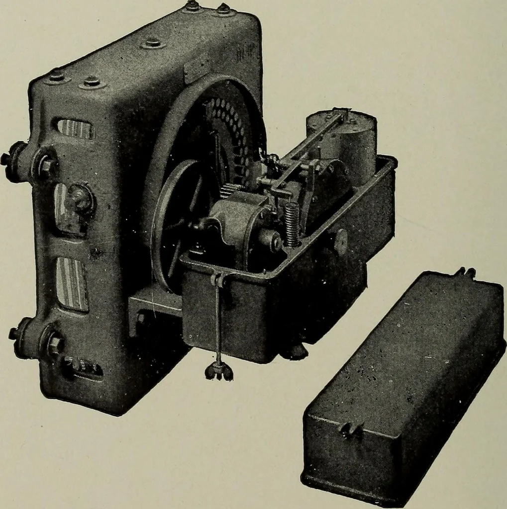 An illustration from Dynamo electric machinery; its design, construction, and operation; direct-current machines, 1915, leaf 208