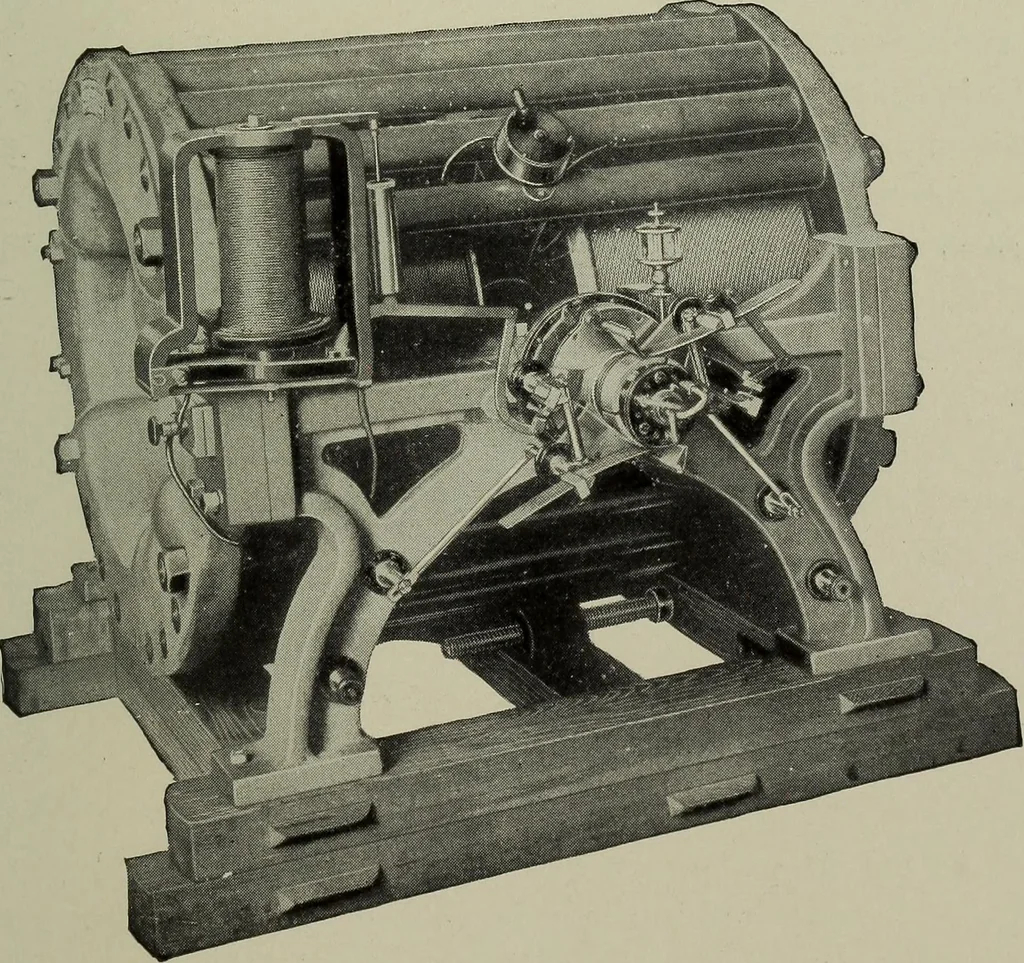An illustration from Dynamo electric machinery; its design, construction, and operation; direct-current machines, 1915, leaf 213