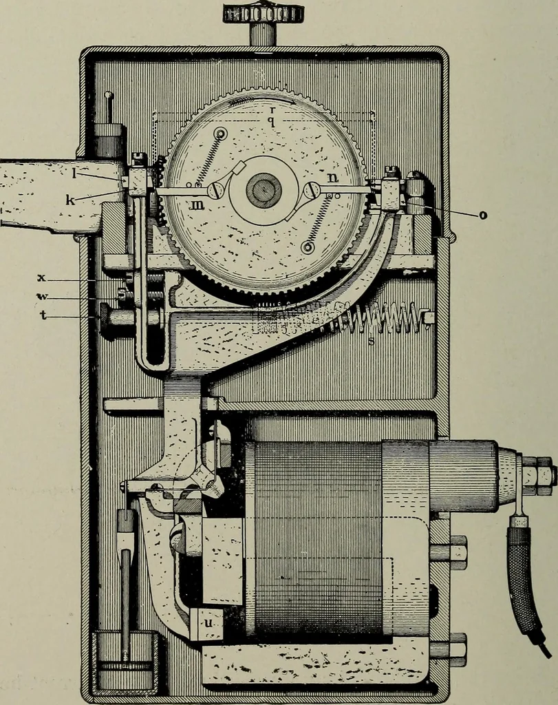 An illustration from Dynamo electric machinery; its design, construction, and operation; direct-current machines, 1915, leaf 218