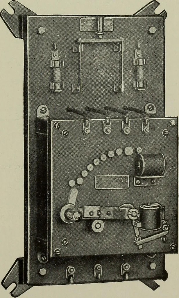 An illustration from Dynamo electric machinery; its design, construction, and operation; direct-current machines, 1915, leaf 239