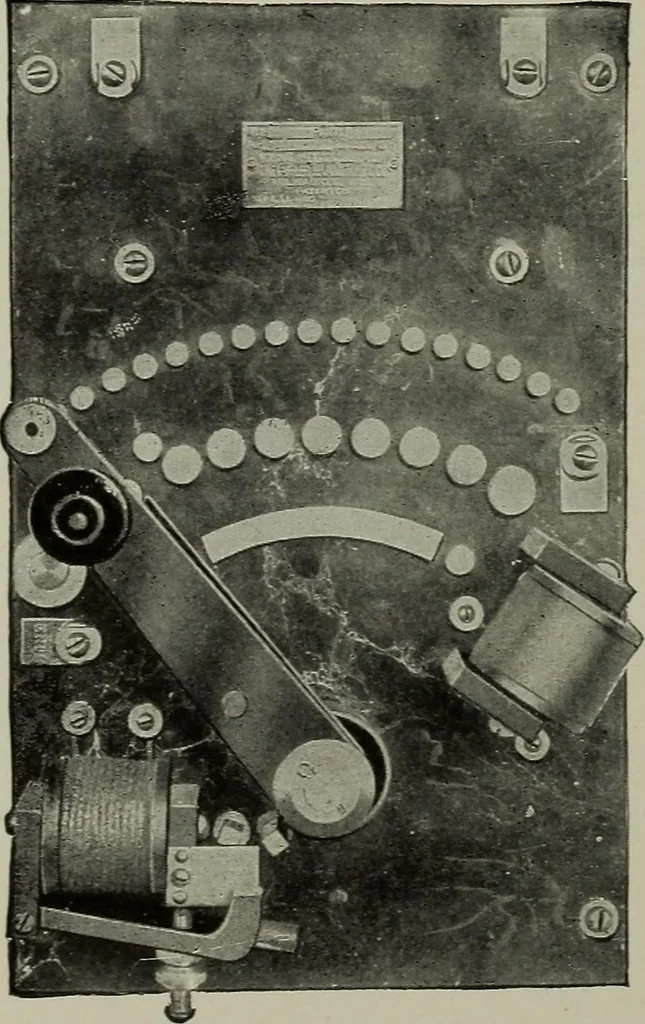 An illustration from Dynamo electric machinery; its design, construction, and operation; direct-current machines, 1915, leaf 240