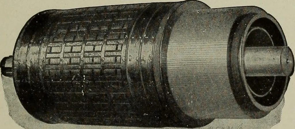 An illustration from Dynamo electric machinery; its design, construction, and operation; direct-current machines, 1915, leaf 257