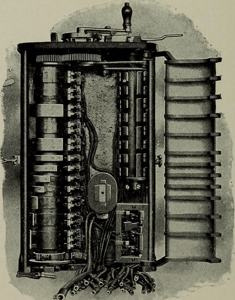 An illustration from Dynamo electric machinery; its design, construction, and operation; direct-current machines, 1915, leaf 266