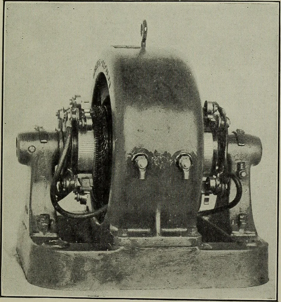 An illustration from Dynamo electric machinery; its design, construction, and operation; direct-current machines, 1915, leaf 285