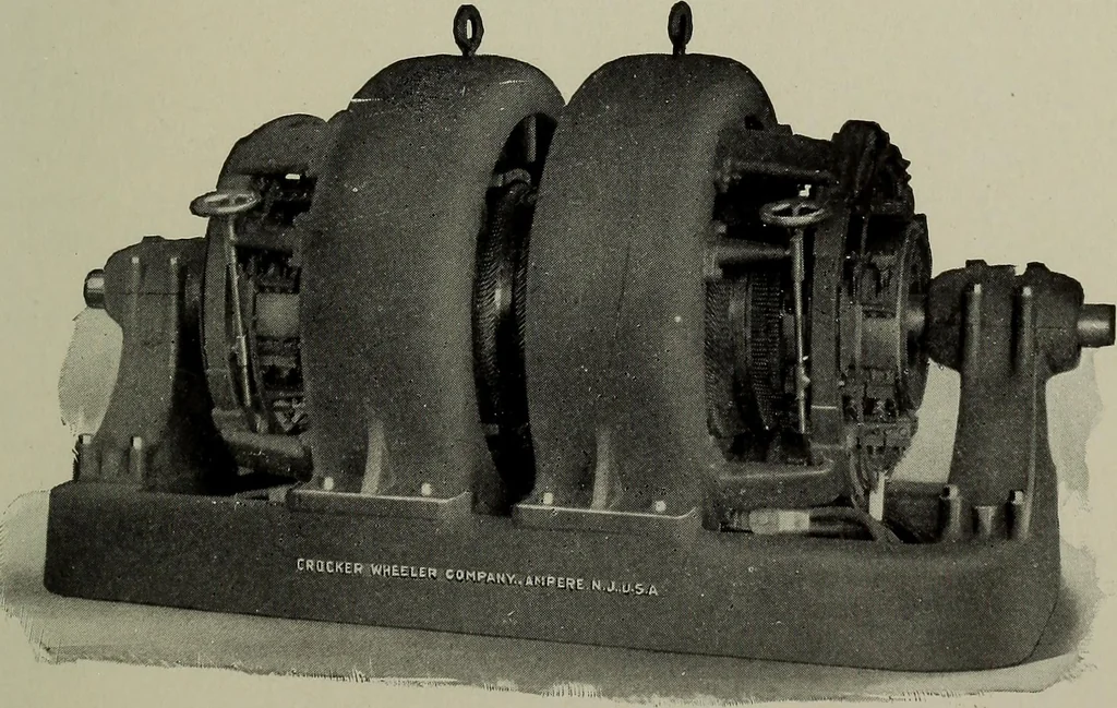 An illustration from Dynamo electric machinery; its design, construction, and operation; direct-current machines, 1915, leaf 287