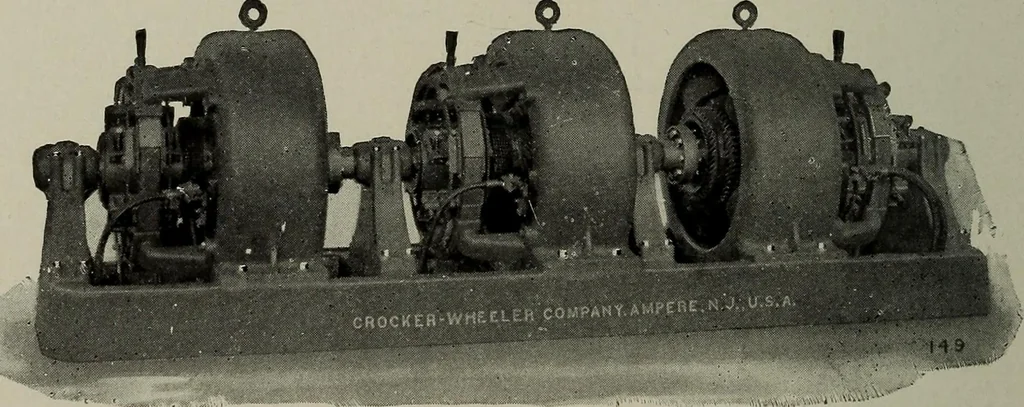 An illustration from Dynamo electric machinery; its design, construction, and operation; direct-current machines, 1915, leaf 290