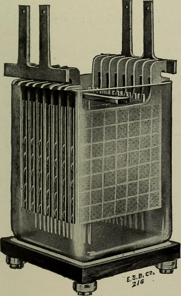 An illustration from Dynamo electric machinery; its design, construction, and operation; direct-current machines, 1915, leaf 303