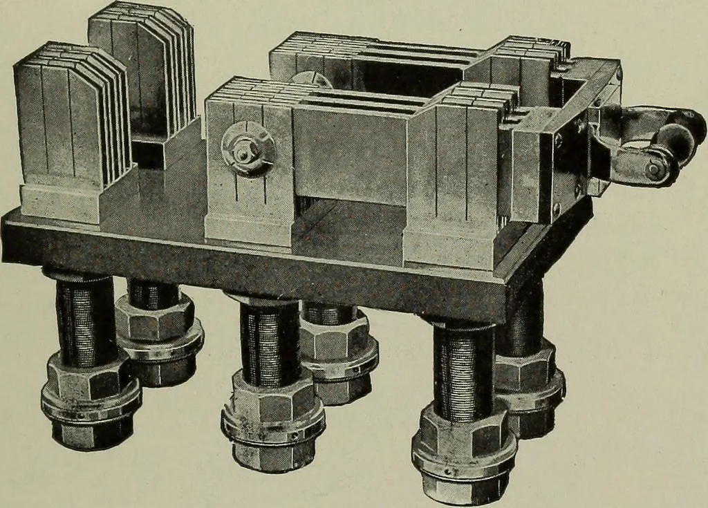 An illustration from Dynamo electric machinery; its design, construction, and operation; direct-current machines, 1915, leaf 313