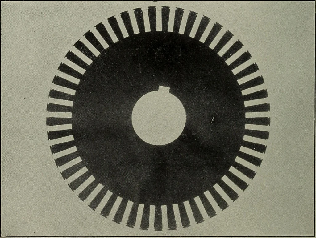 An illustration from Dynamo electric machinery; its design, construction, and operation; direct-current machines, 1915, leaf 80