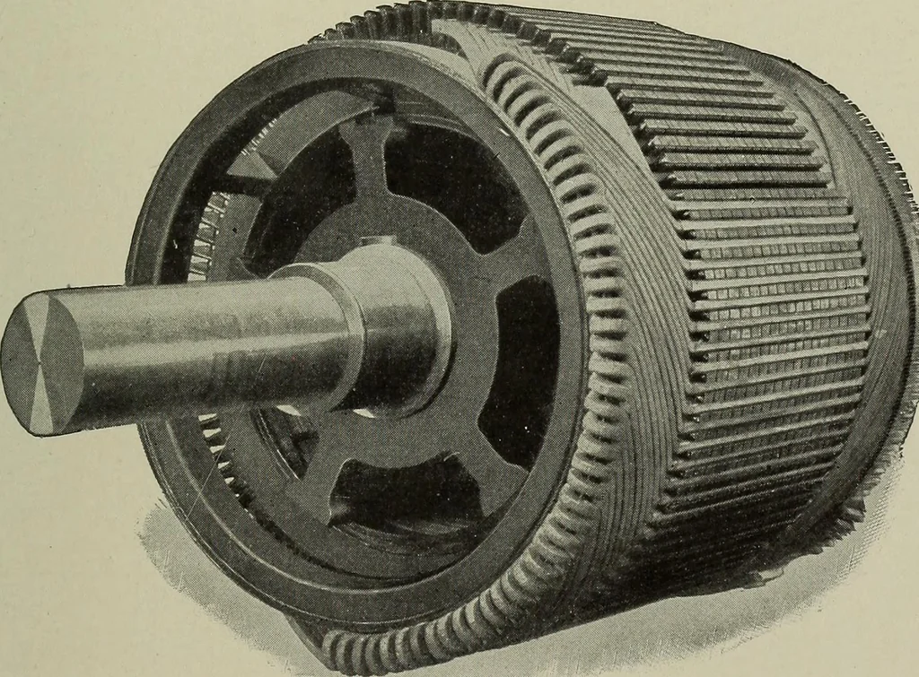 An illustration from Dynamo electric machinery; its design, construction, and operation; direct-current machines, 1915, leaf 89