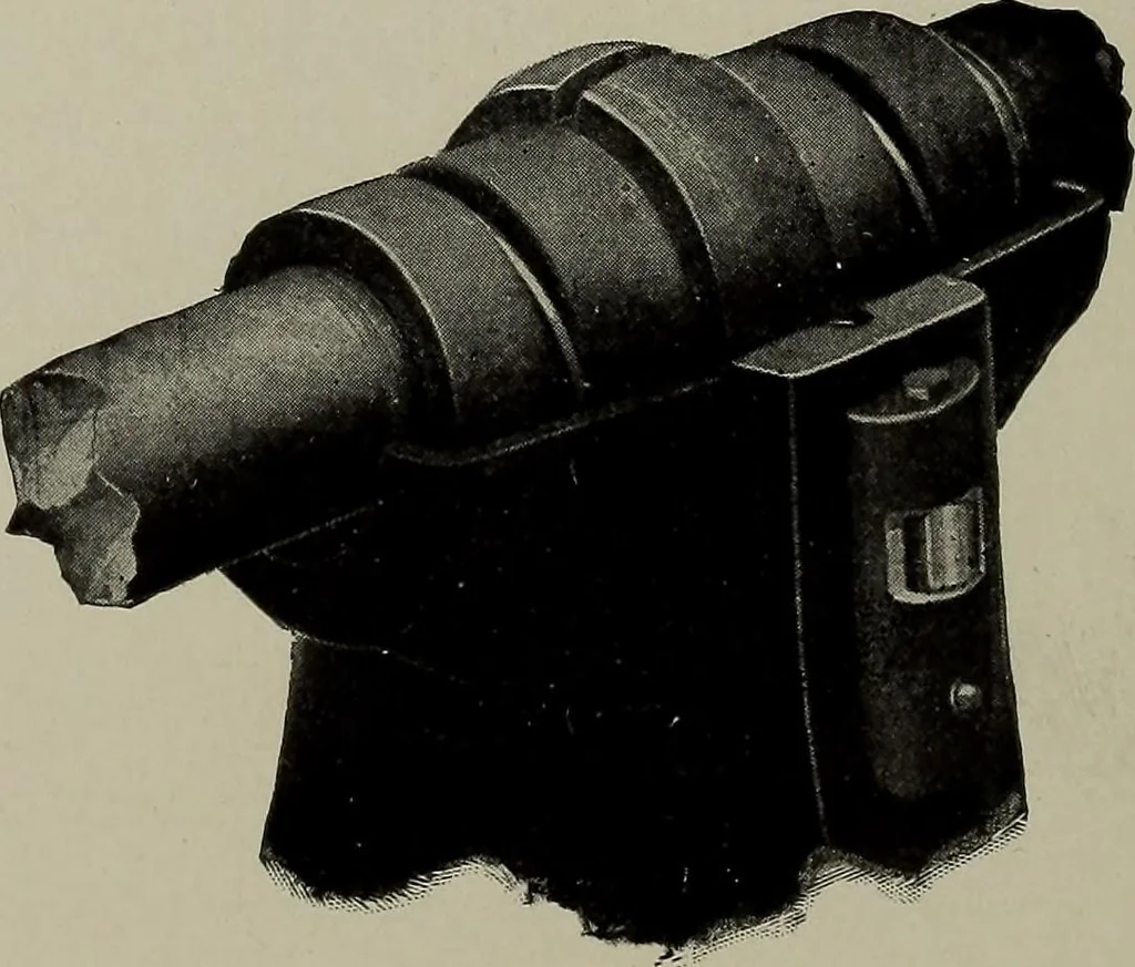 An illustration from Dynamo electric machinery; its design, construction, and operation; direct-current machines, 1915, leaf 96