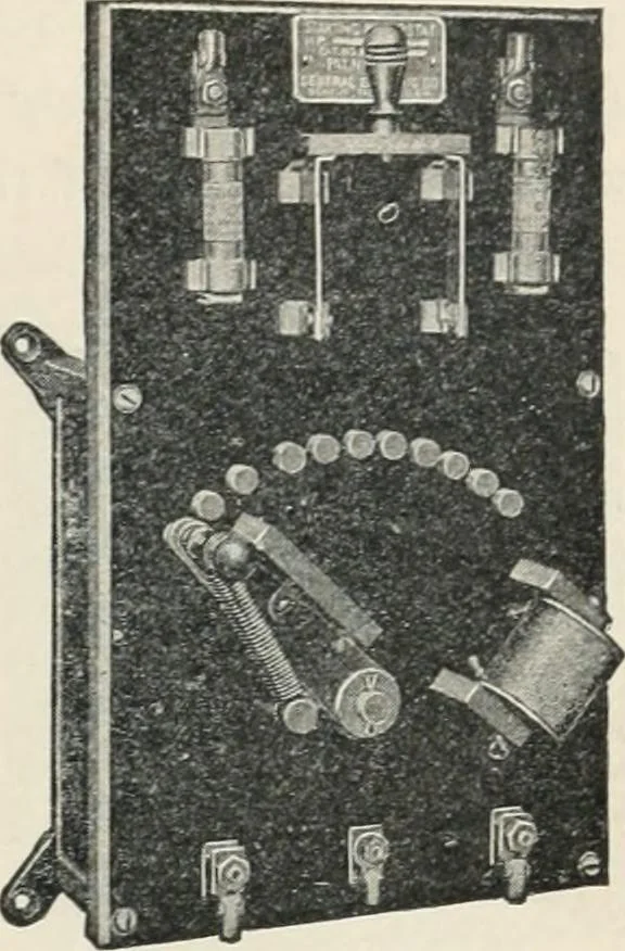 An illustration from Dynamos and motors; a text book for colleges and technical schools, 1911, leaf 154