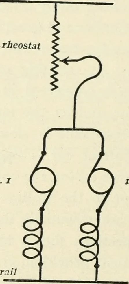 An illustration from Dynamos and motors; a text book for colleges and technical schools, 1911, leaf 159
