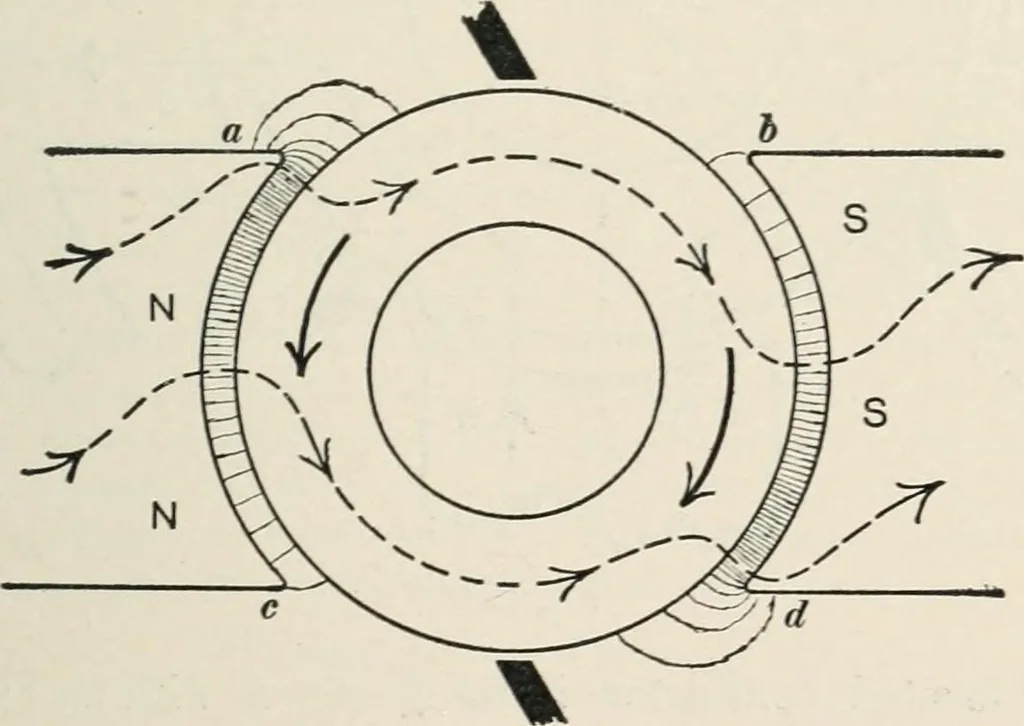 An illustration from Dynamos and motors; a text book for colleges and technical schools, 1911, leaf 192