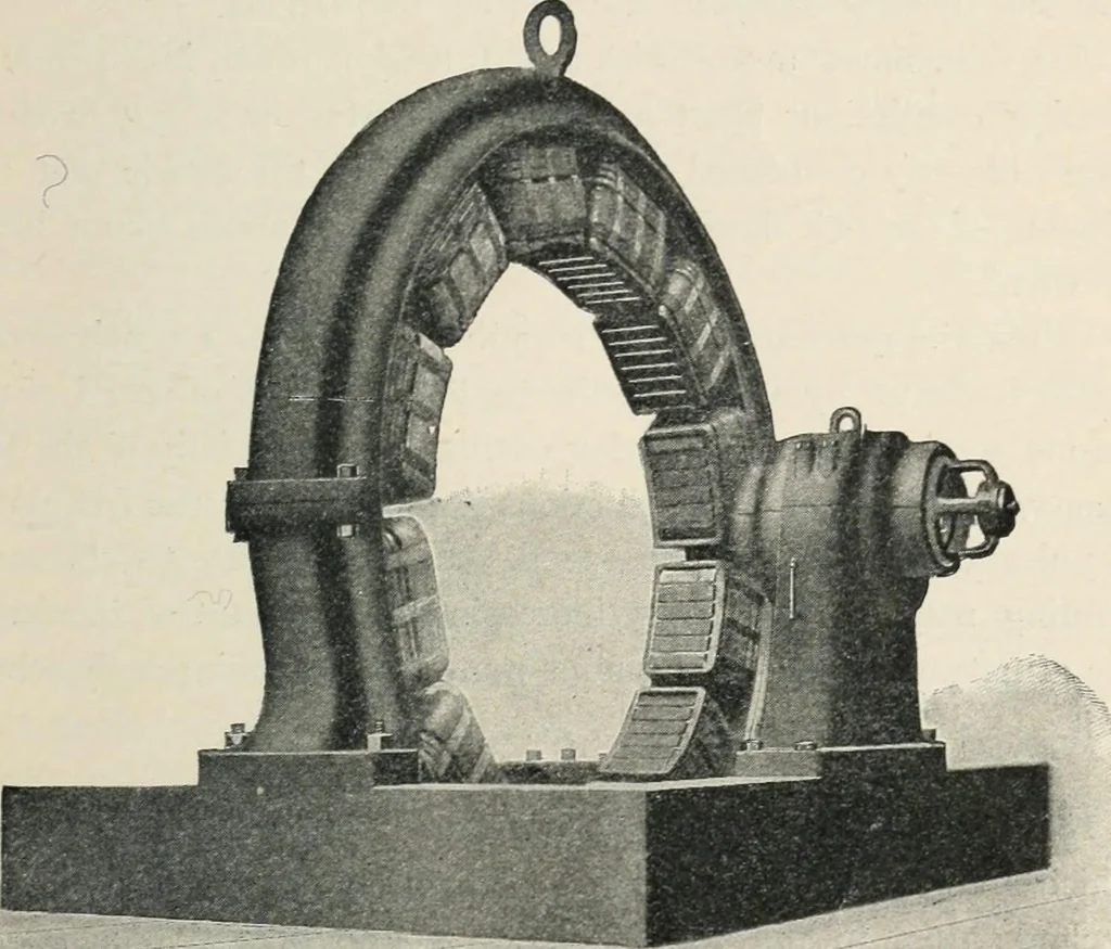 An illustration from Dynamos and motors; a text book for colleges and technical schools, 1911, leaf 282