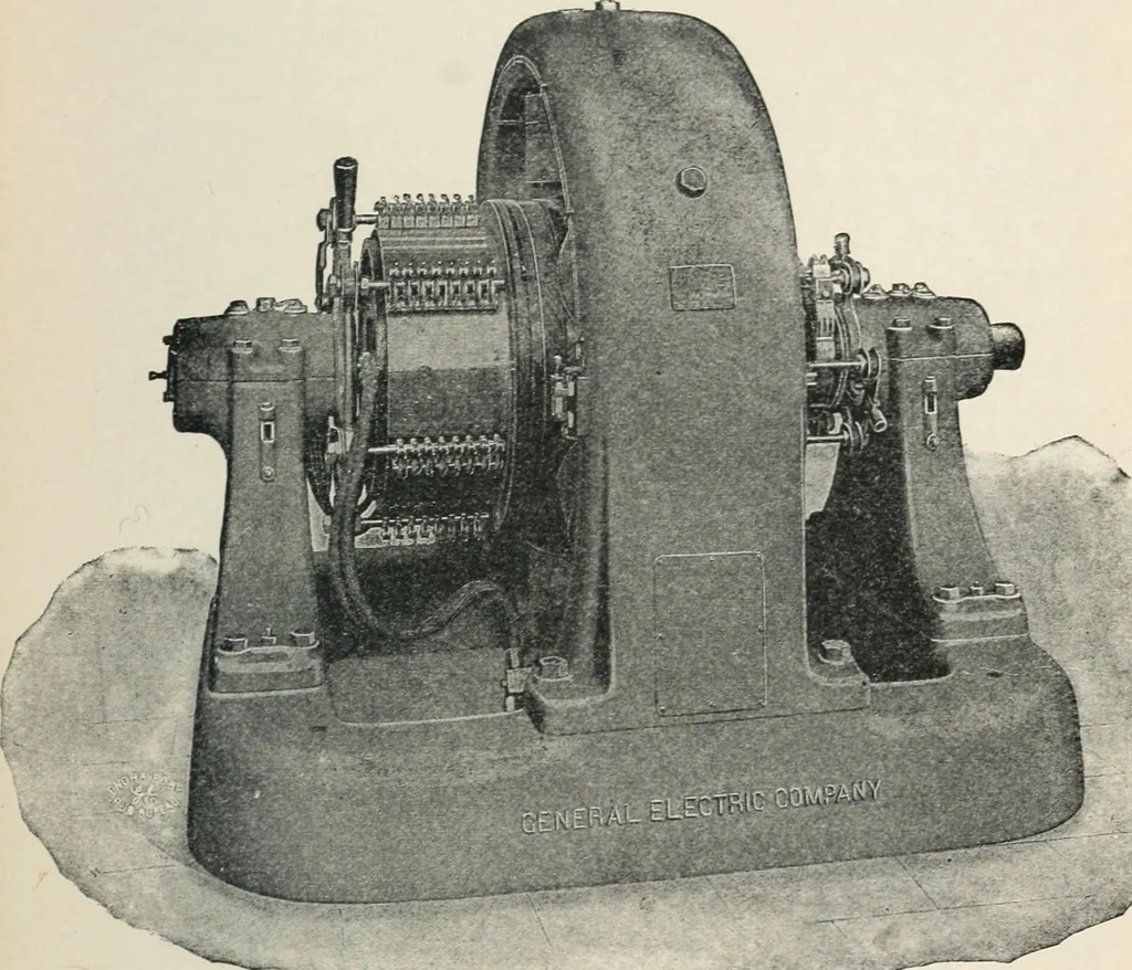 An illustration from Dynamos and motors; a text book for colleges and technical schools, 1911, leaf 316