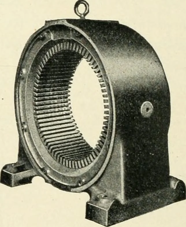 An illustration from Dynamos and motors; a text book for colleges and technical schools, 1911, leaf 349