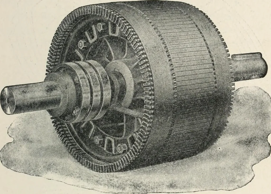 An illustration from Dynamos and motors; a text book for colleges and technical schools, 1911, leaf 352
