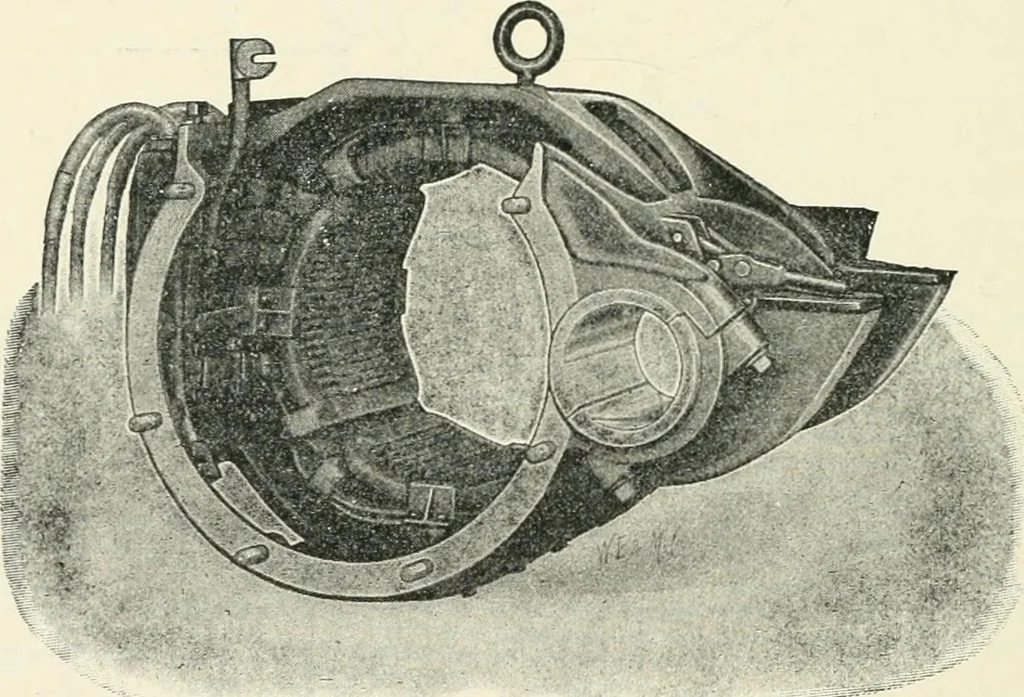 An illustration from Dynamos and motors; a text book for colleges and technical schools, 1911, leaf 385