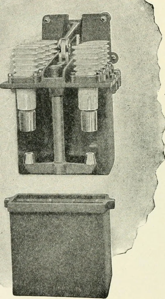 An illustration from Dynamos and motors; a text book for colleges and technical schools, 1911, leaf 421