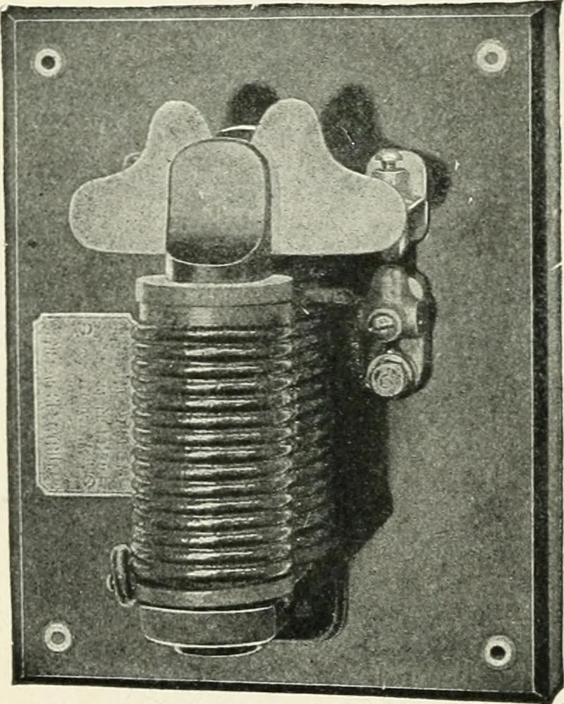 An illustration from Dynamos and motors; a text book for colleges and technical schools, 1911, leaf 427