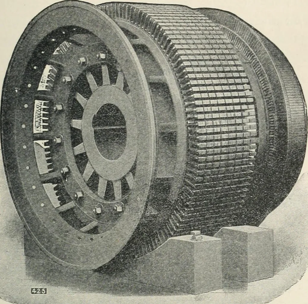 An illustration from Dynamos and motors; a text book for colleges and technical schools, 1911, leaf 64