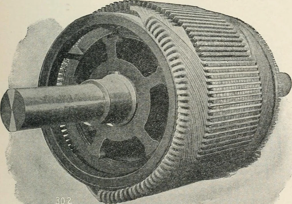 An illustration from Dynamos and motors; a text book for colleges and technical schools, 1911, leaf 64