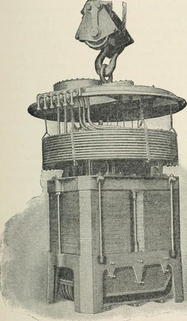 An illustration from Dynamos and motors; a text book for colleges and technical schools, 1911, leaf 82