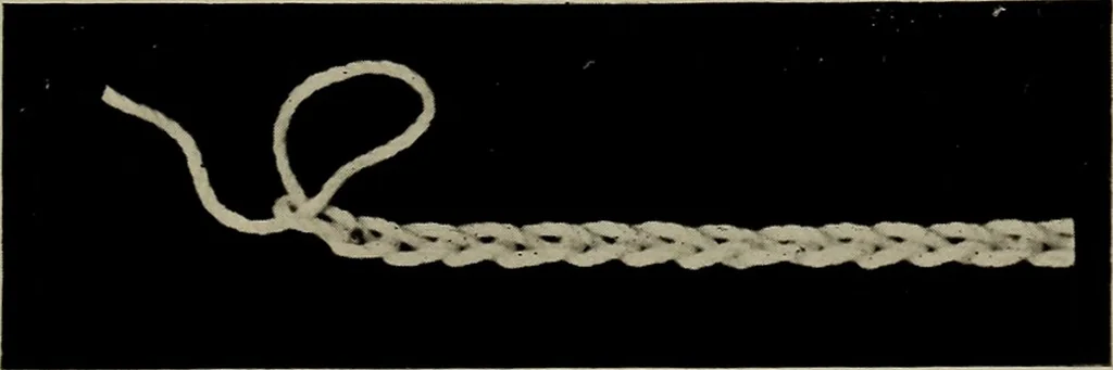 An illustration from The Eagle's call to crochet .., 1915, leaf 6