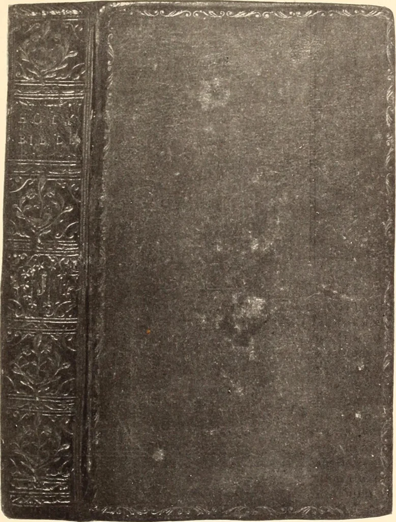 An illustration from Early America bookbinding and kindred subjects, 1902, leaf 11