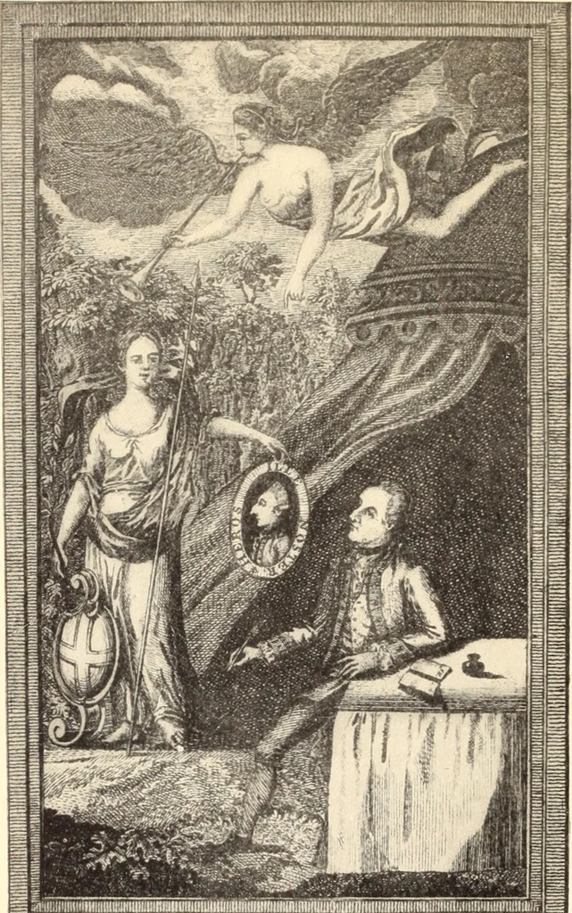 An illustration from Early America bookbinding and kindred subjects, 1902, leaf 14