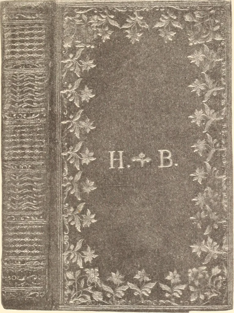 An illustration from Early America bookbinding and kindred subjects, 1902, leaf 17