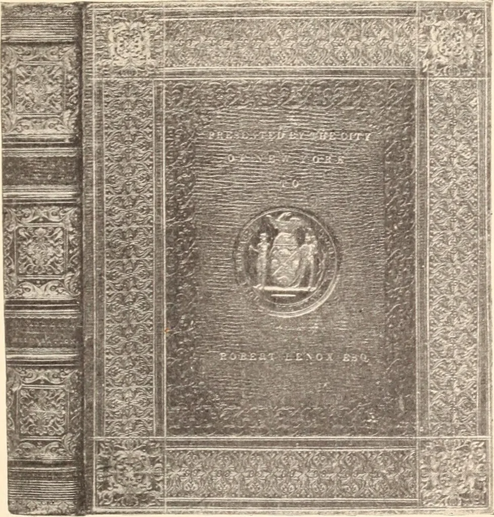 An illustration from Early America bookbinding and kindred subjects, 1902, leaf 21