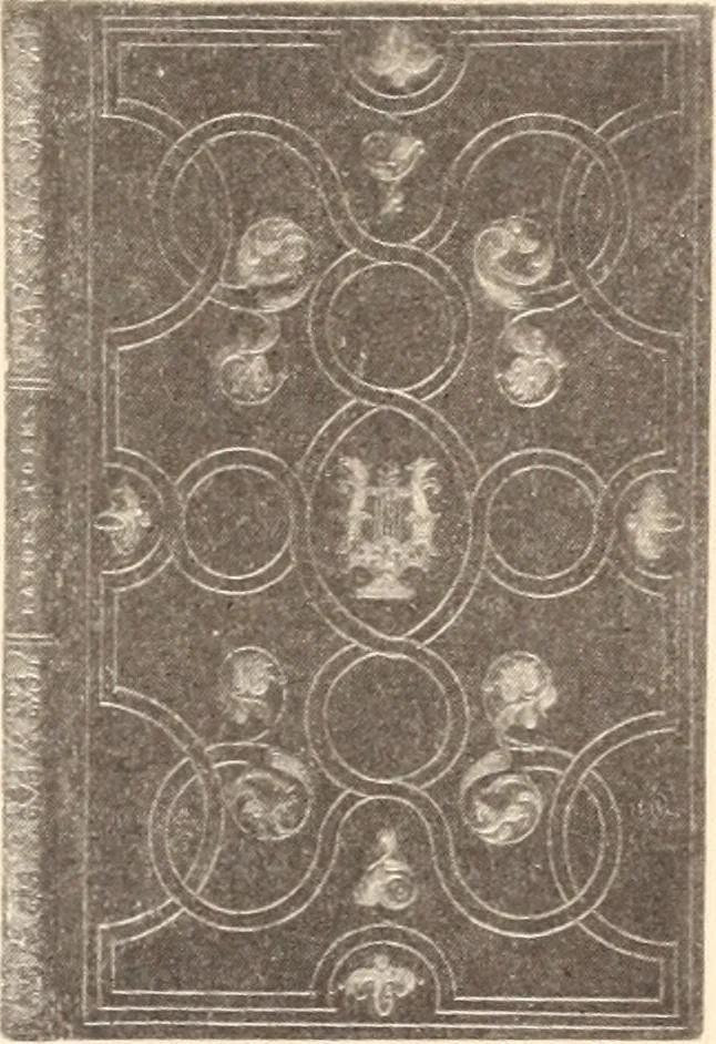 An illustration from Early America bookbinding and kindred subjects, 1902, leaf 23