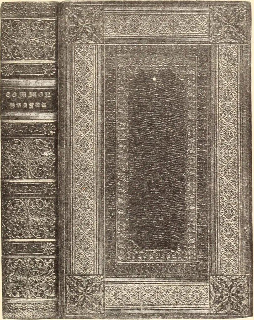 An illustration from Early America bookbinding and kindred subjects, 1902, leaf 7